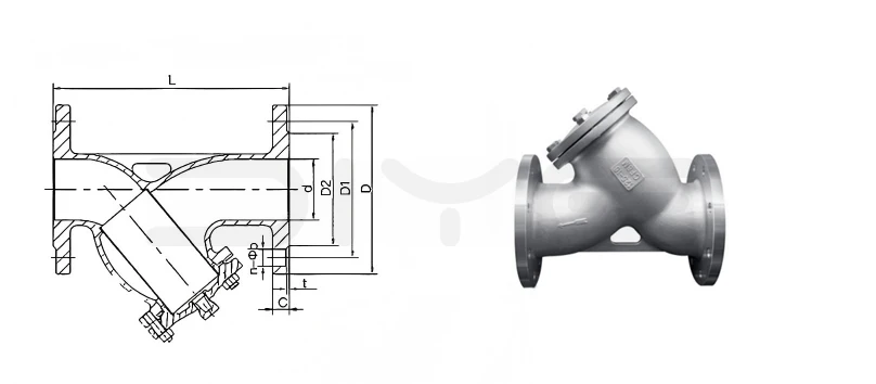 Stainless Steel Y-Type Flanged Strainers